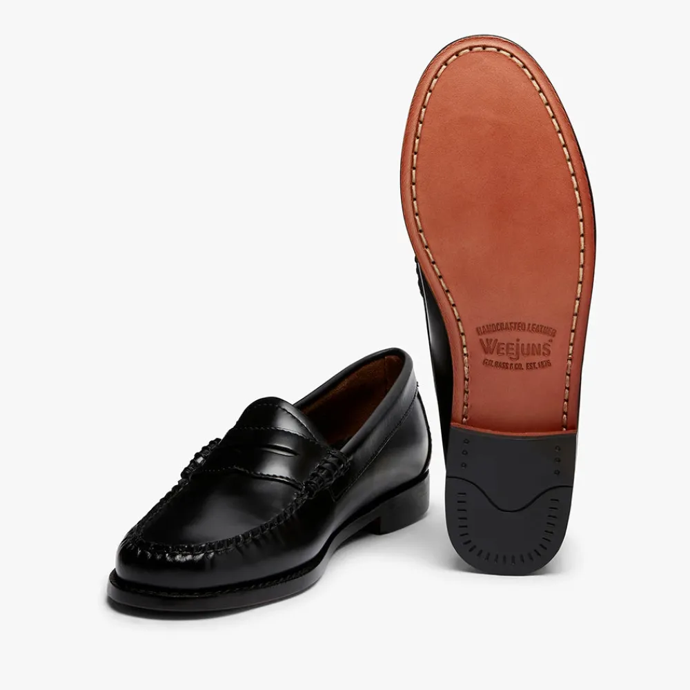 Women GH Bass - Mocassins Weejuns Penny - Noir