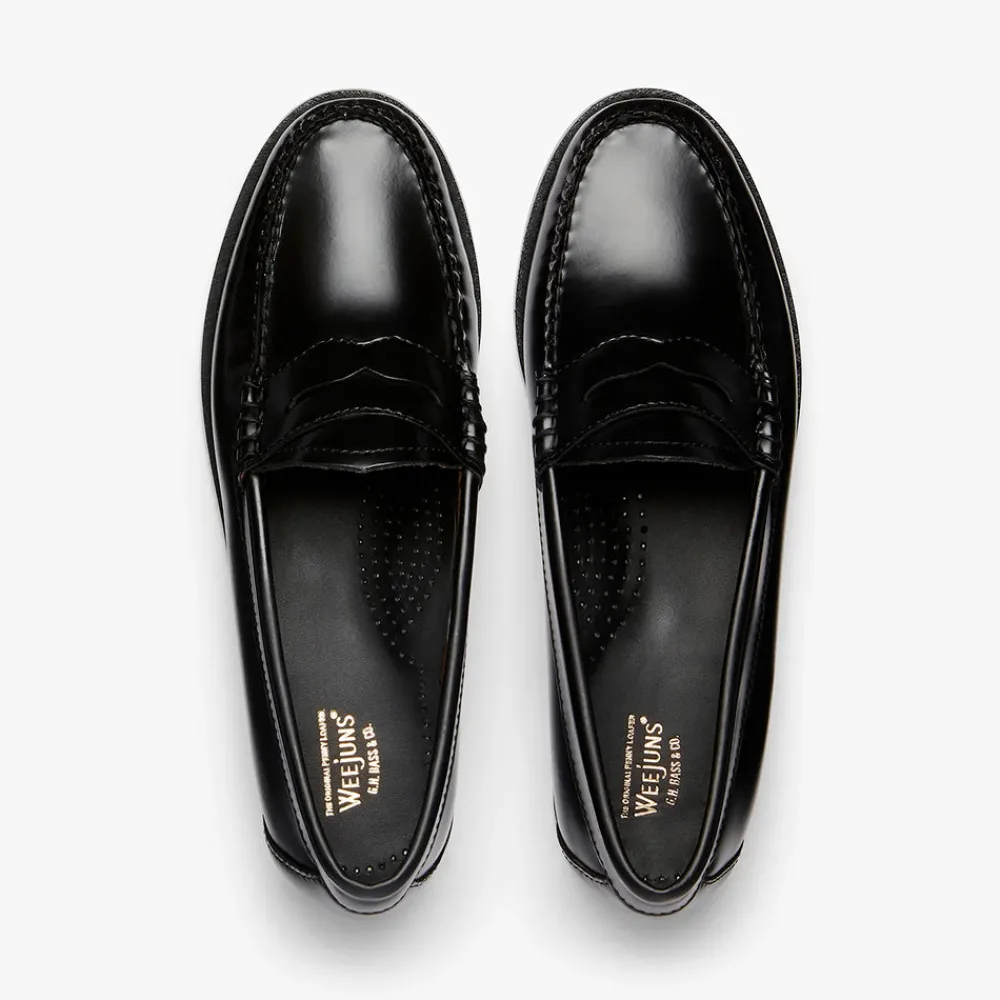 Women GH Bass - Mocassins Weejuns Penny - Noir