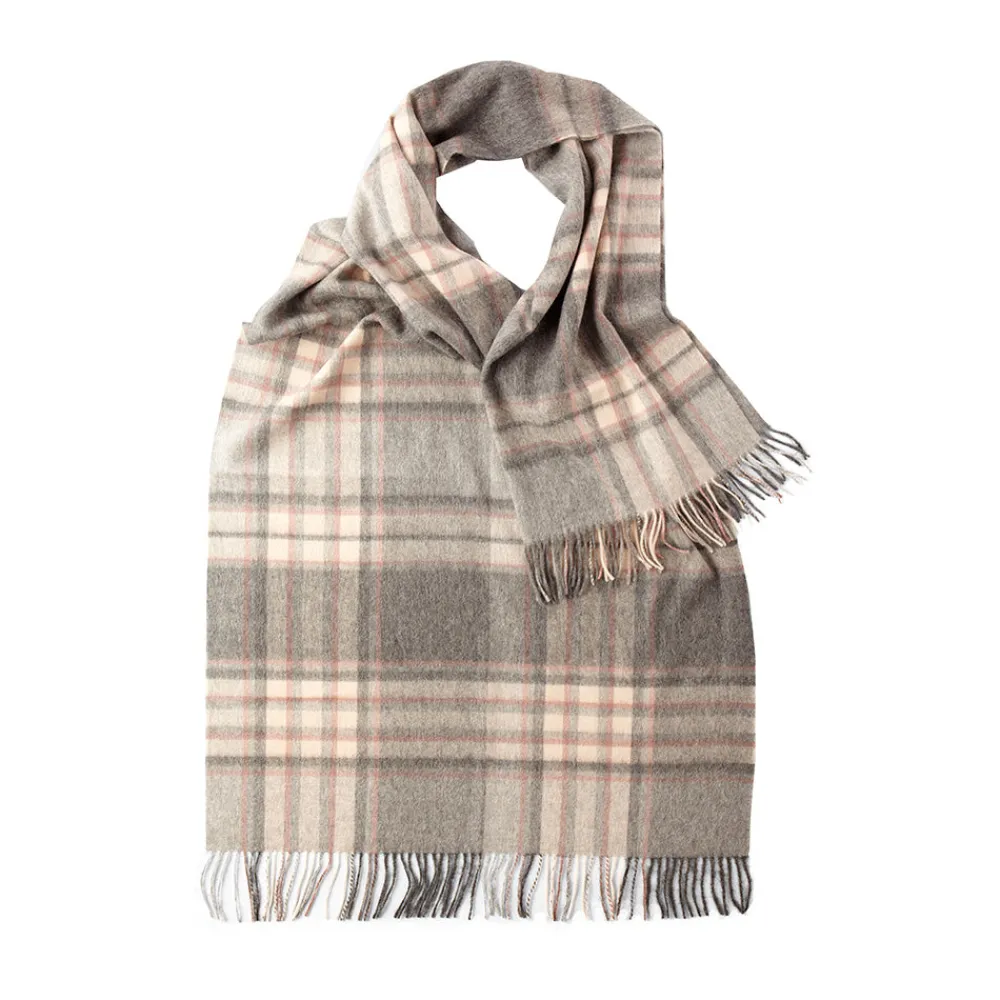 Women Glen Prince - Écharpe Carreaux - Beige