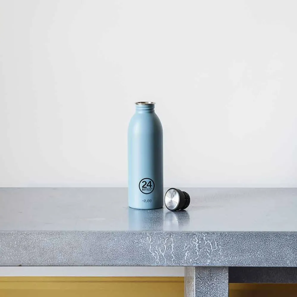 1561 24 BOTTLES Gourde en inox 500 ml - Urban Powder Blue - 24Bottles