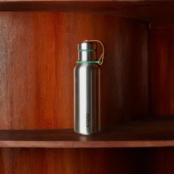 517 BLACK & BLUM Gourde isotherme en inox 500ml - Olive