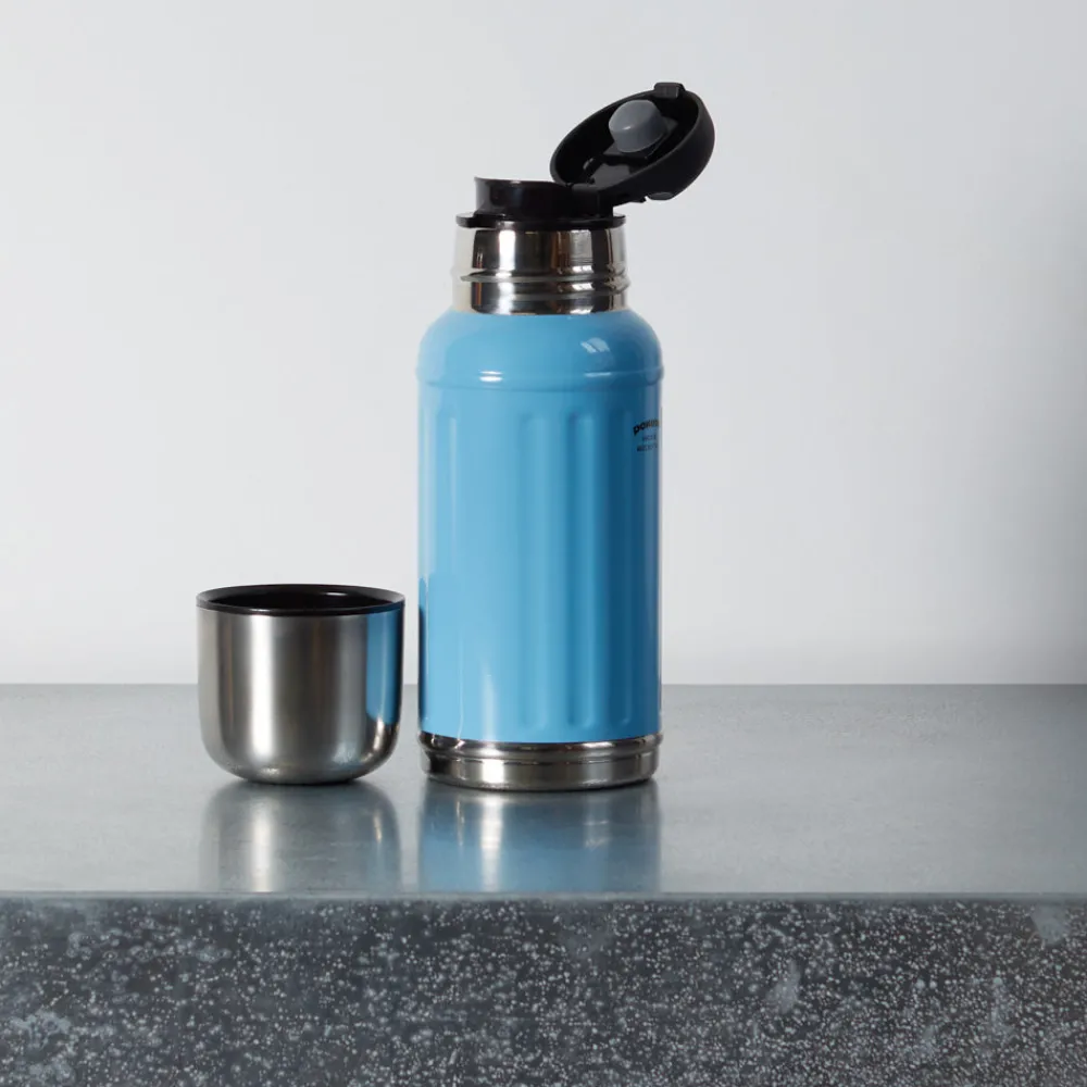 738 POKETLE Gourde Thermos 350ml - Bleu - Poketle