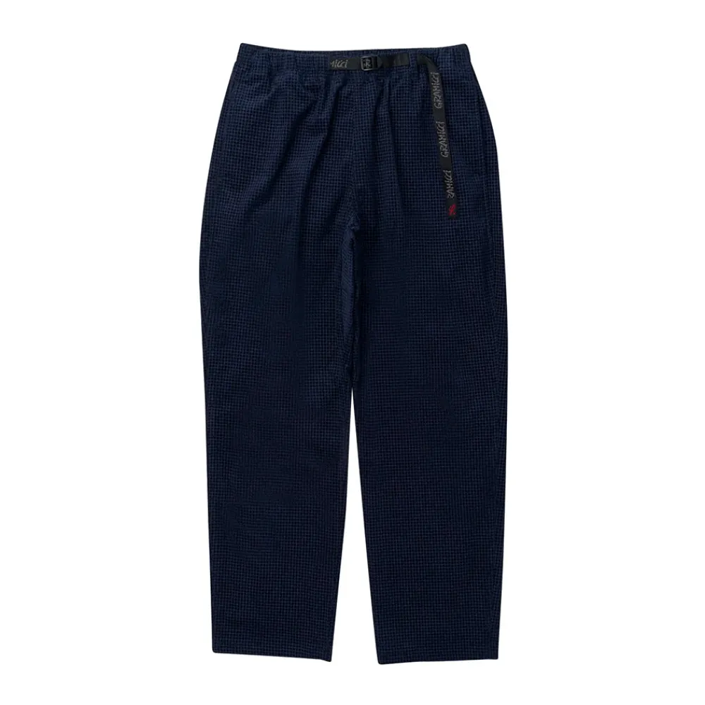 Gramicci - Pantalon OG Grid Check Jam - Bleu