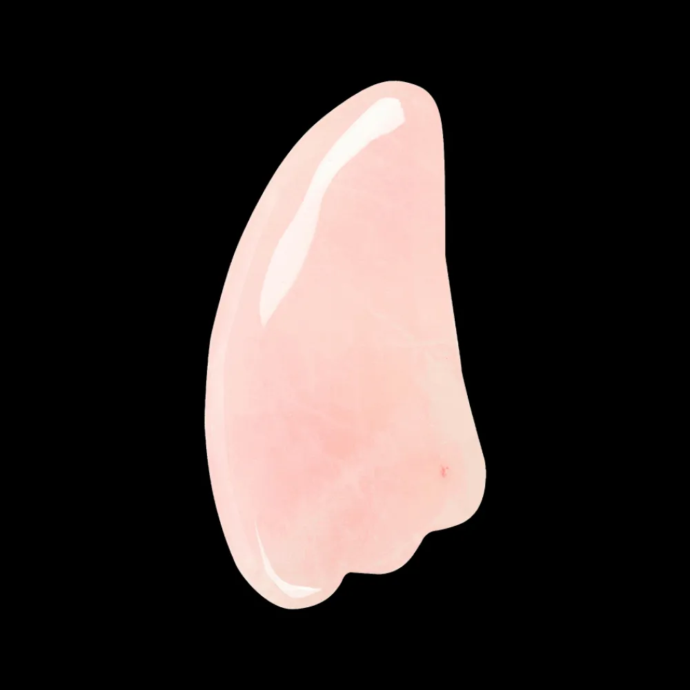 877 ROLL ON JADE Gua Sha Quartz - Rose - Roll on Jade