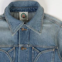 Women HAPPY HAUS - Veste Fleur - Bleu