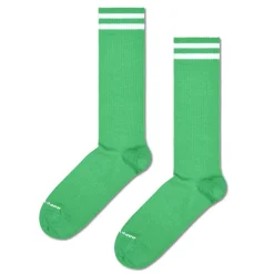 Women Happy Socks - Chaussettes Solid Sneaker Thin Crew - Vert