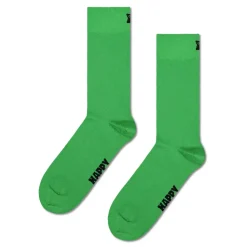 Women Happy Socks - Chaussettes Hautes Solid - Vert
