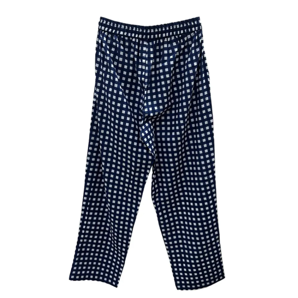 Harago - Pantalon Carreaux - Bleu