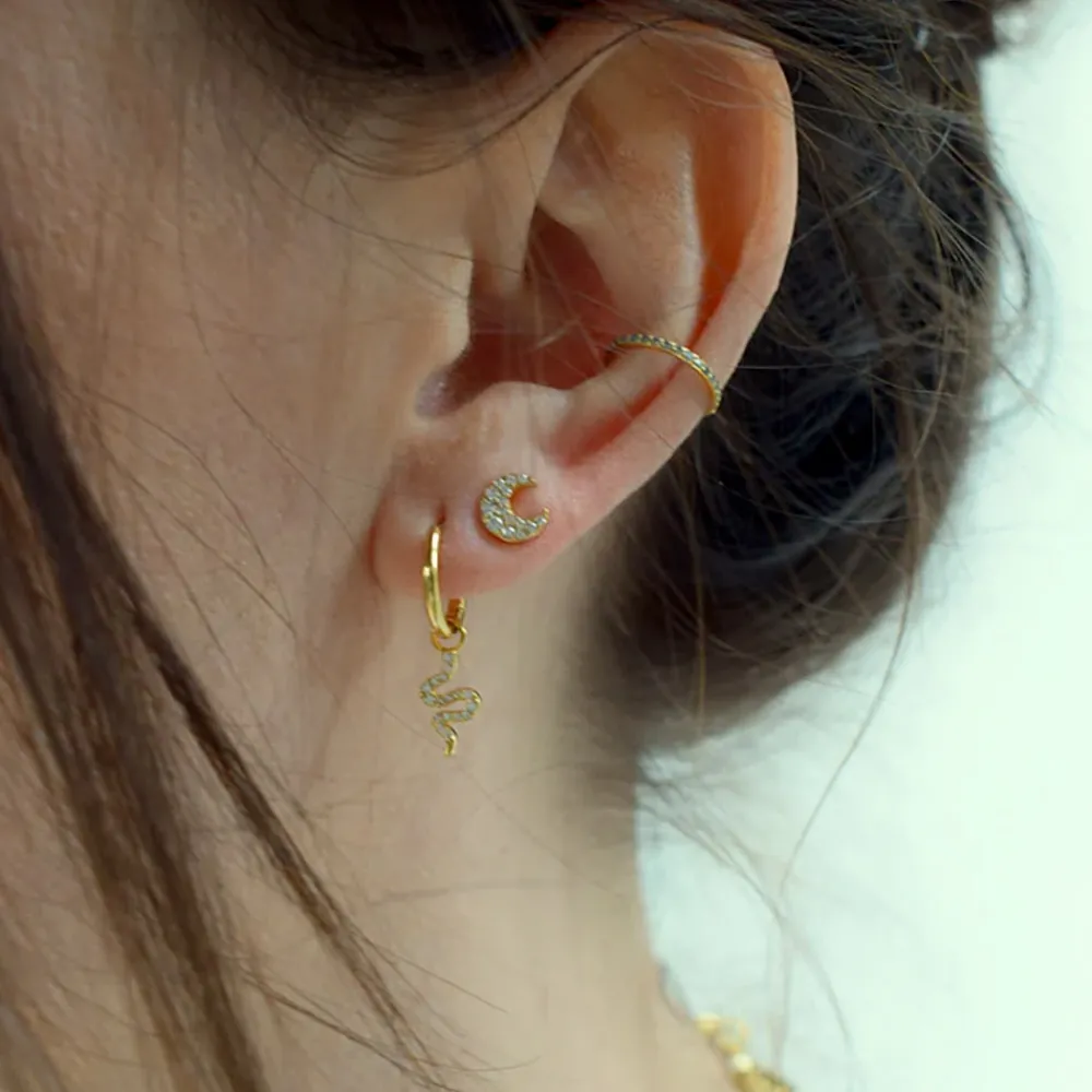 Women Harpie - Puce d'oreille Lune - Blanc