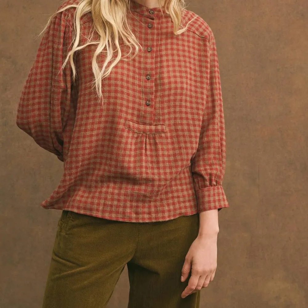 Women Hod - Blouse Ticia - Marron