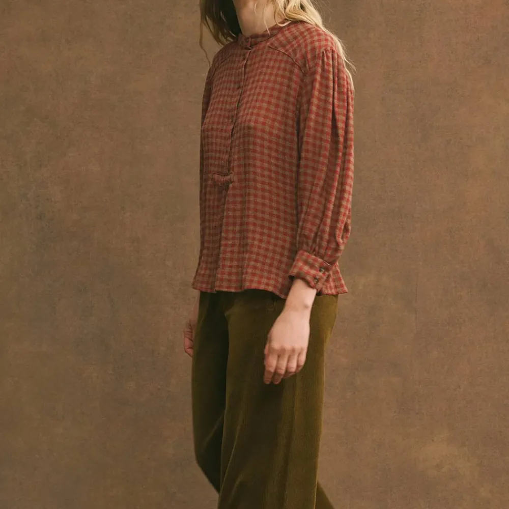 Women Hod - Blouse Ticia - Marron