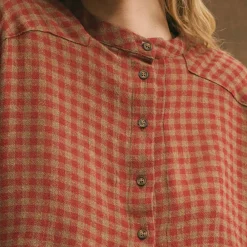 Women Hod - Blouse Ticia - Marron