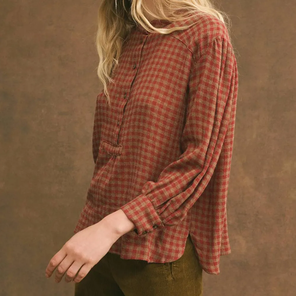 Women Hod - Blouse Ticia - Marron
