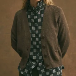 Women Hod - Cardigan Grace - Marron