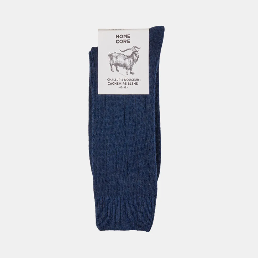 Women Homecore - Chaussettes Cachemire - Bleu