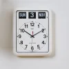 1644 TWEMCO Horloge Murale BQ 12A - Blanc - Twemco