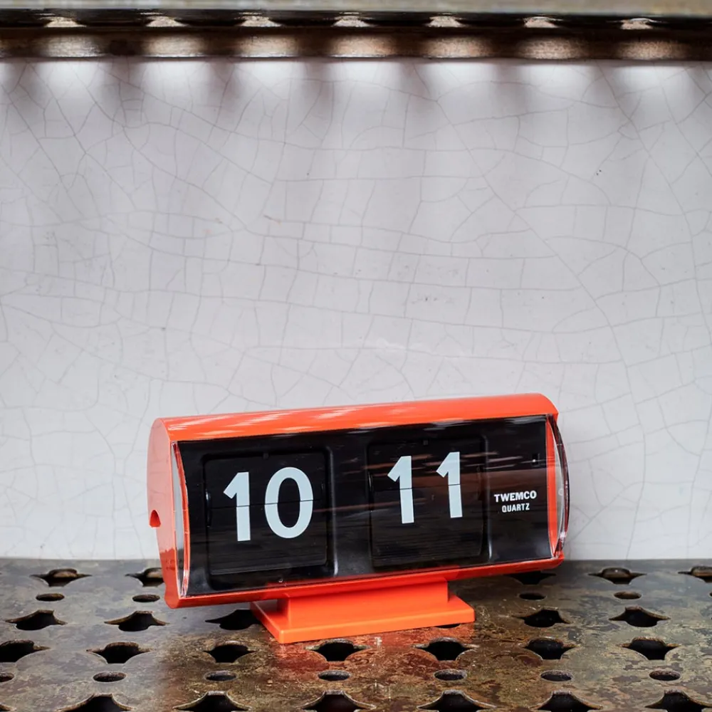 1644 TWEMCO Horloge QT 30 - Orange - Twemco