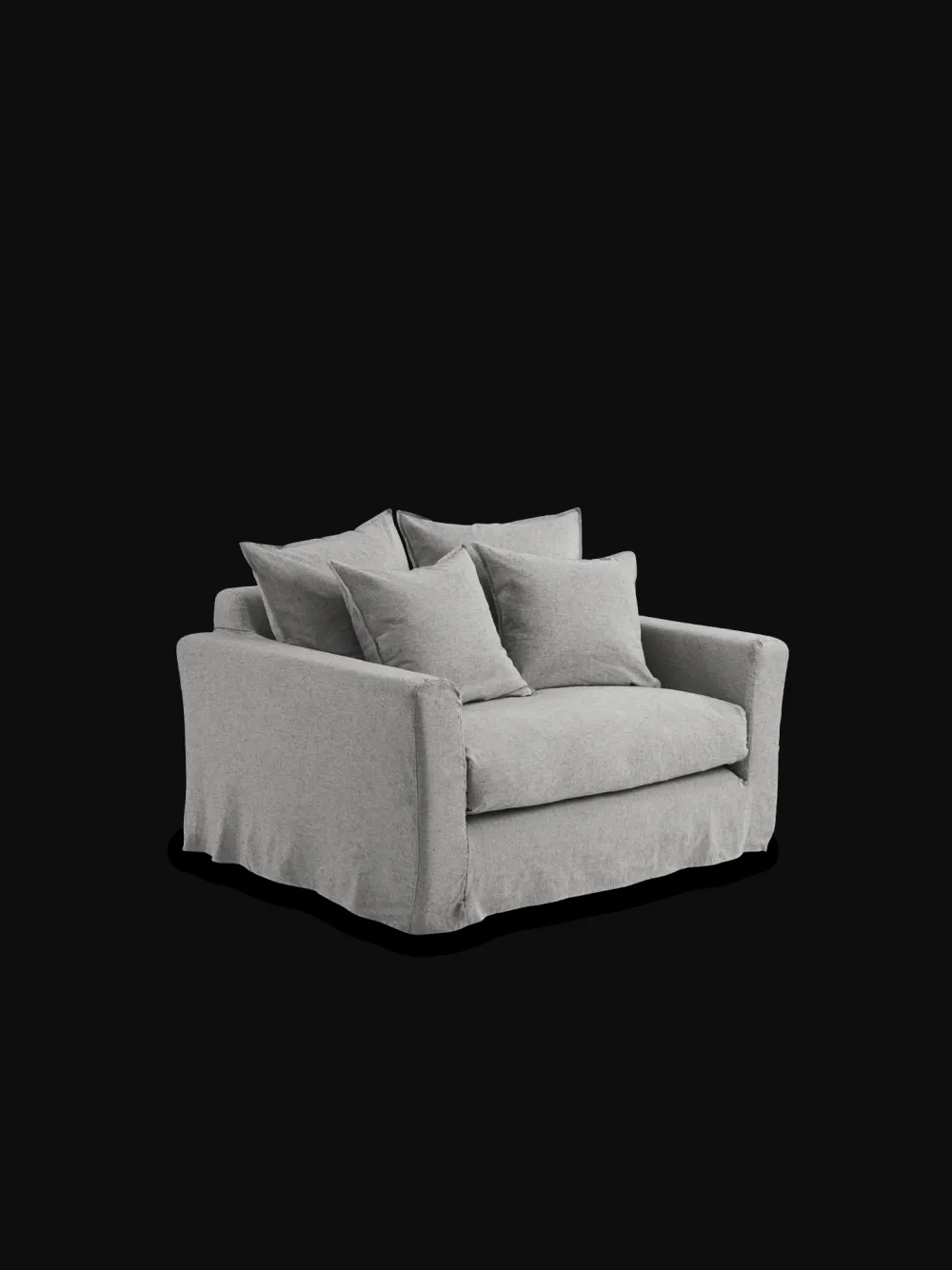 MERCI Housse de canapé - Gris Chambray