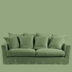 MERCI Housse de canapé - Vert d'Anduze