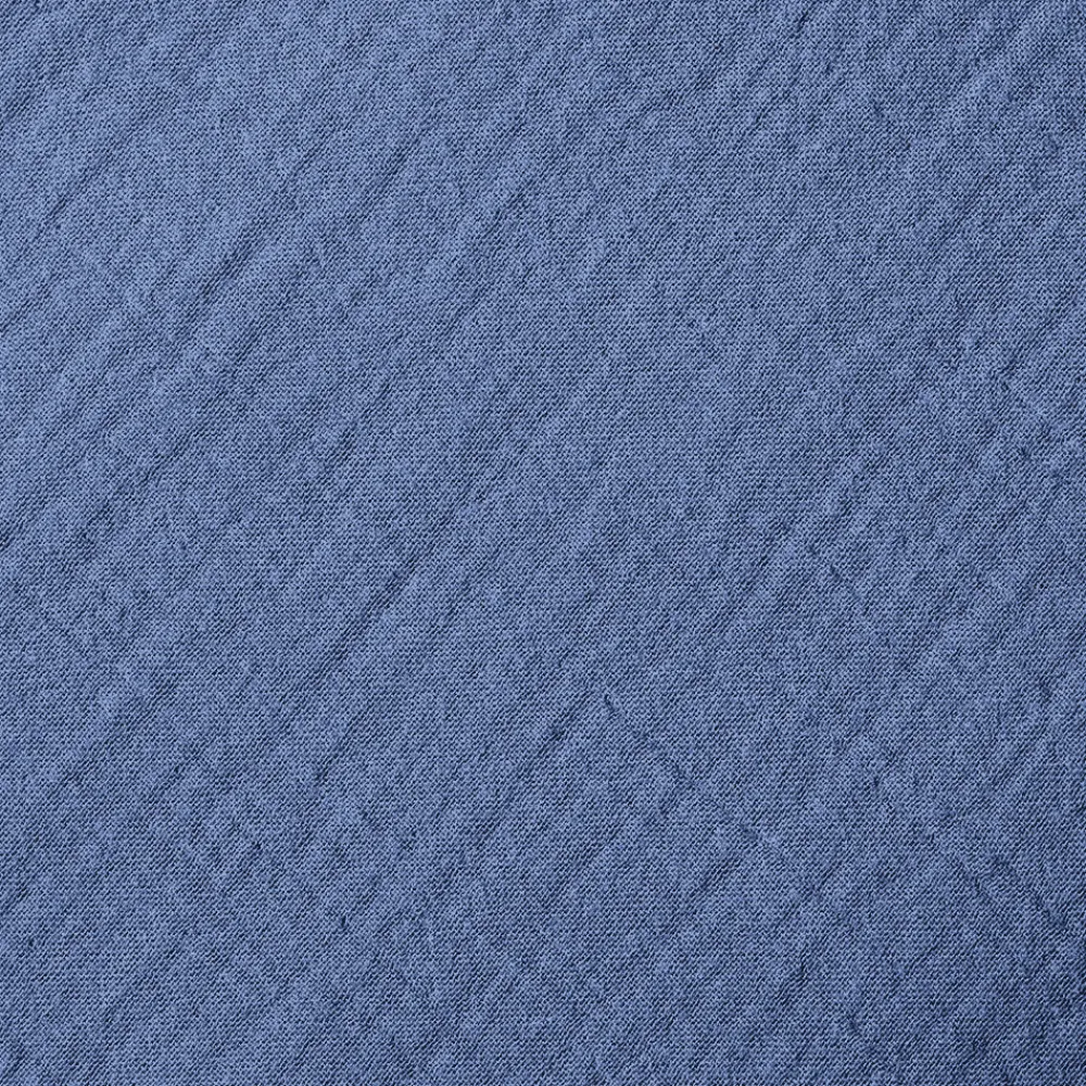 2100 GAZEX Housse de couette en gaze de coton - Bleu Pompidou