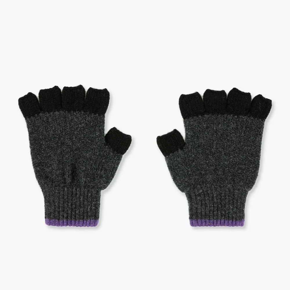 Women Howlin ' - Mitaines « No Fingers In There » - Anthracite