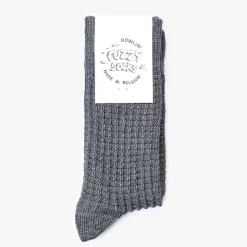 Women Howlin ' - Chaussettes Fuzzy Waffle - Gris