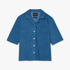 Howlin ' - Chemise Towel - Bleu
