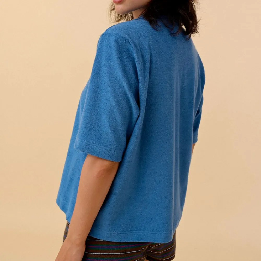 Howlin ' - Chemise Towel - Bleu