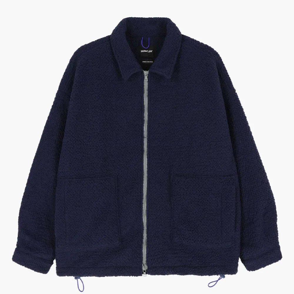 HOWLIN ' - Veste Boxy Swing - Marine