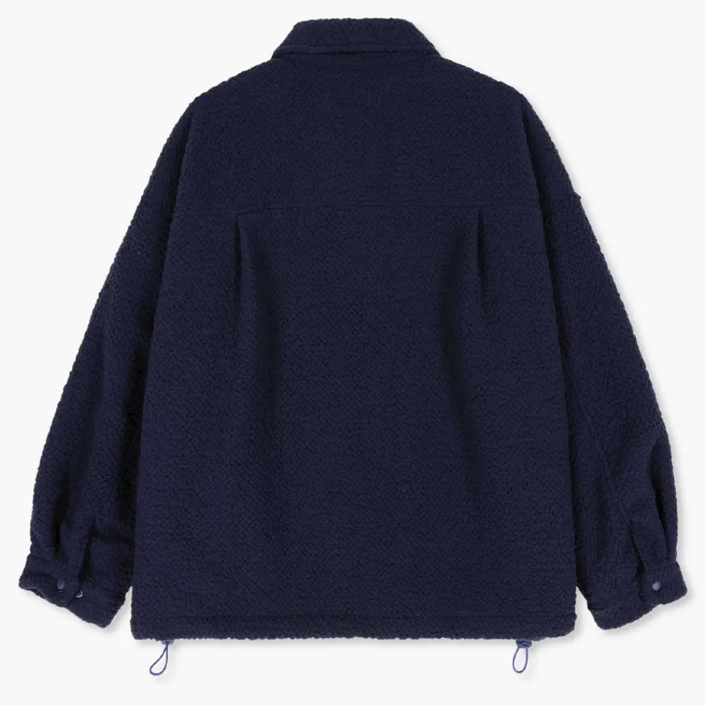 HOWLIN ' - Veste Boxy Swing - Marine