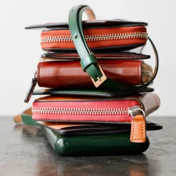 Women Il Bussetto x Merci - Portefeuille Bi-Fold Zip - Biscuit