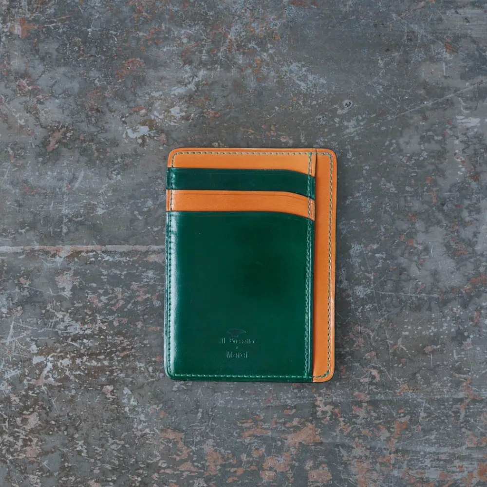 Women Il Bussetto x Merci - Porte Document - Vert/Beige