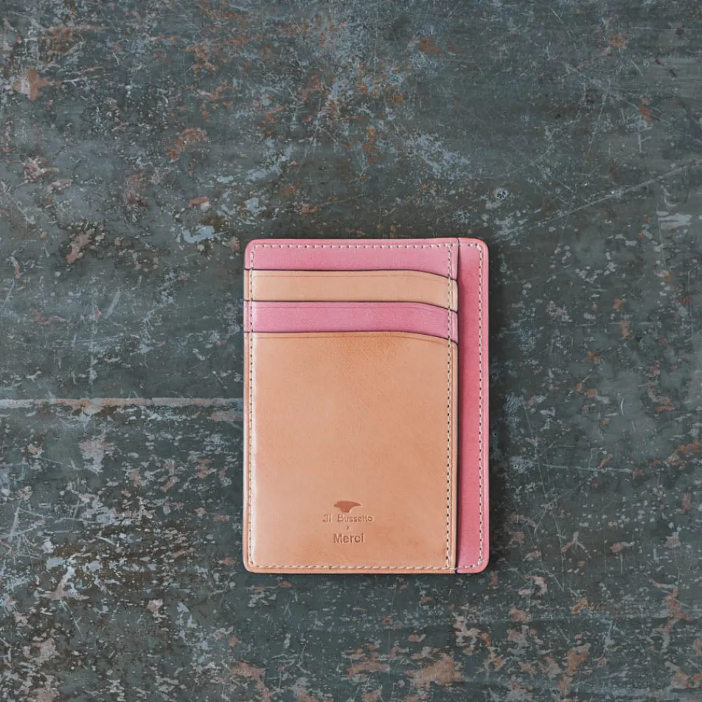 Women Il Bussetto x Merci - Porte Document - Beige/Rose