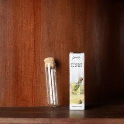 105 GREEN MA Infuseur à thé tube en verre