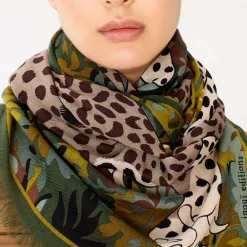 Women Inoui Editions - Echarpe Mike - Kaki