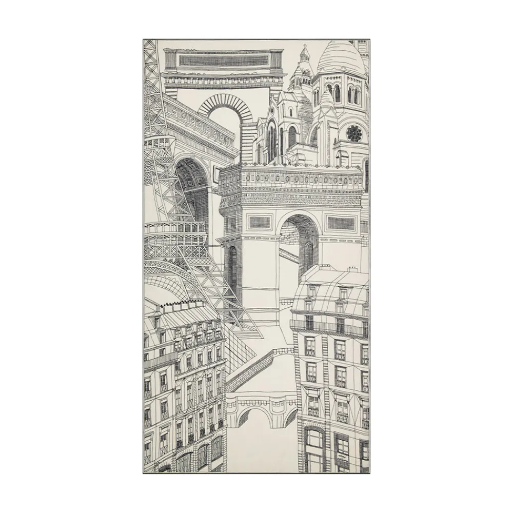 Women Inoui Editions - Echarpe Paris - Blanc