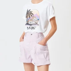 Women Isabel Marant - Short Rachel - Lila