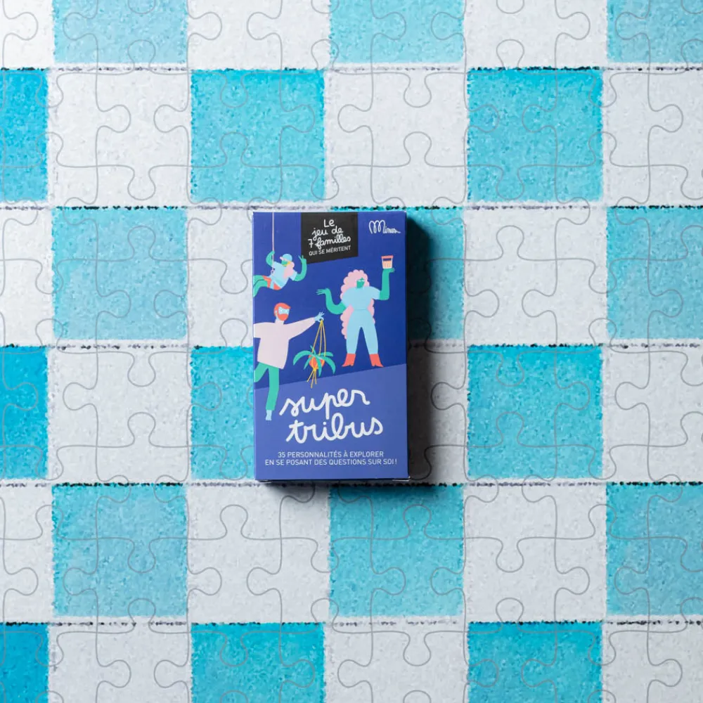 Kids 911 MINUS EDITIONS Jeu 7 Familles Super Tribus