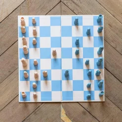 Kids 1156 KUBBICK Jeu Échecs Bleu / Blanc graphique