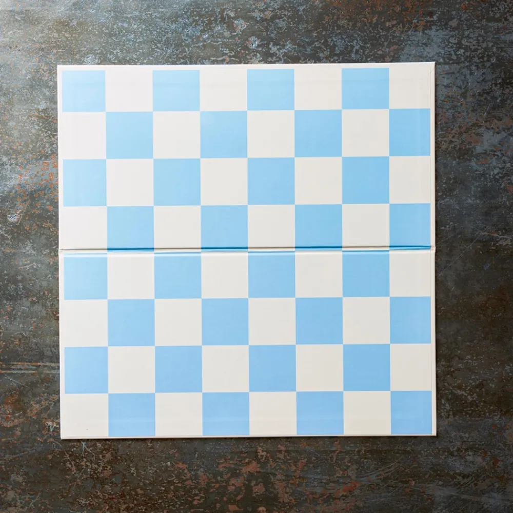 Kids 1156 KUBBICK Jeu Échecs Bleu / Blanc graphique