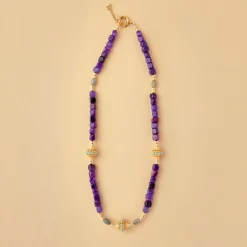 Women JUHU - Collier Ness - Violet