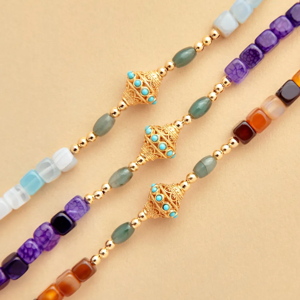 Women JUHU - Collier Ness - Violet