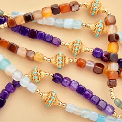 Women JUHU - Collier Ness - Violet