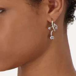 Women Justine Clenquet - Boucles d'oreilles Debbi - Doré