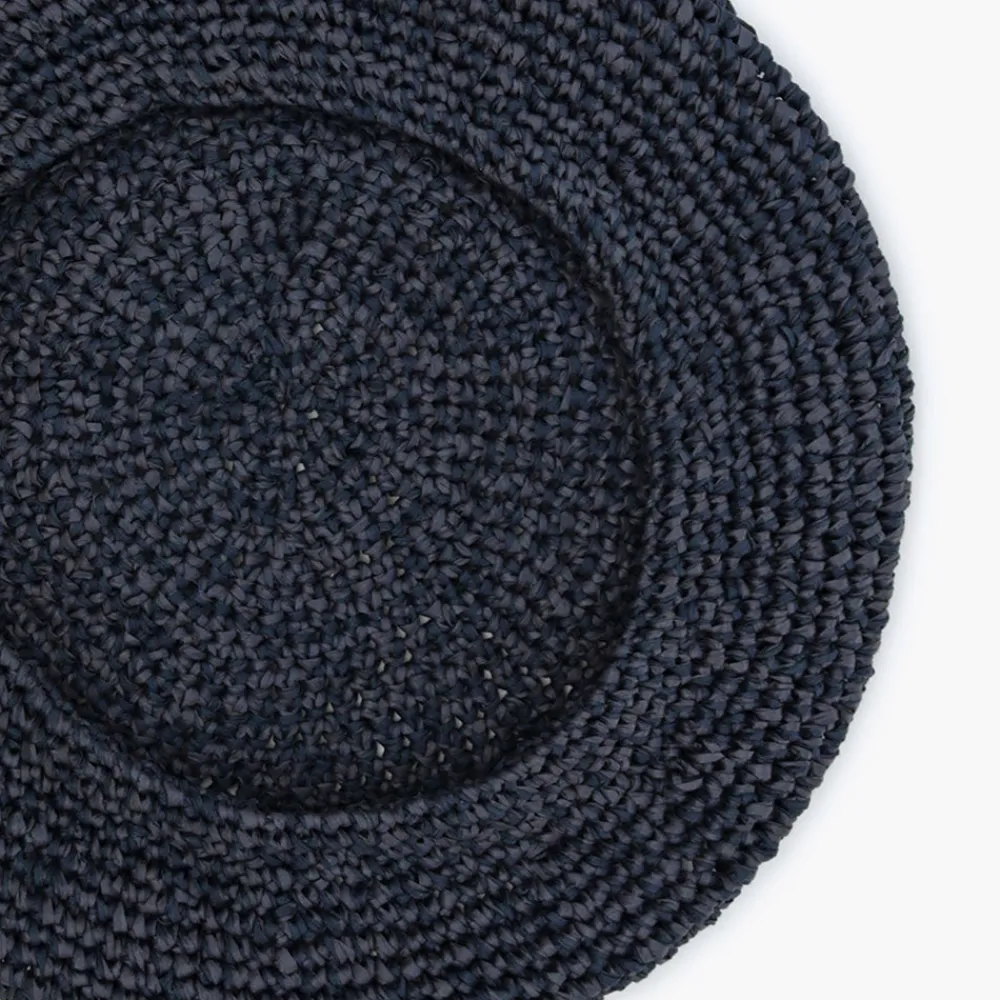 Women KARAKORAM - Béret en crochet - Marine
