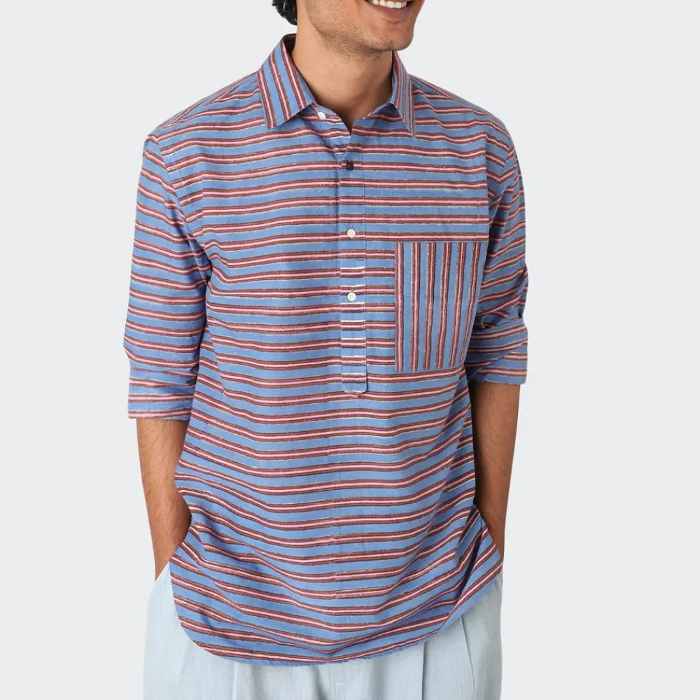 KARDO - Chemise Henry - Rayures