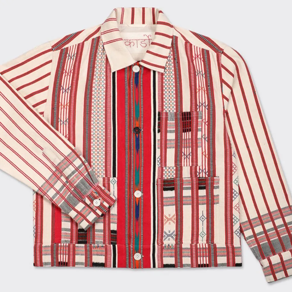KARDO - Veste Chemise Bodhi - Rouge