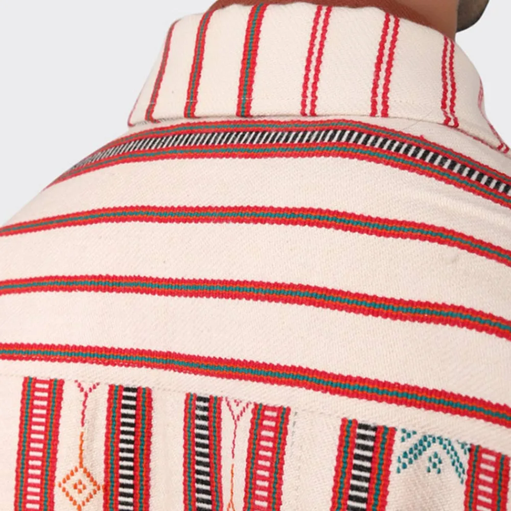 KARDO - Veste Chemise Bodhi - Rouge