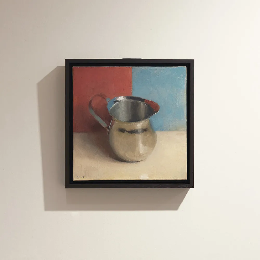 2151 KENNY HARRIS Kenny Harris - Peinture Crémier - Bleu et Rouge