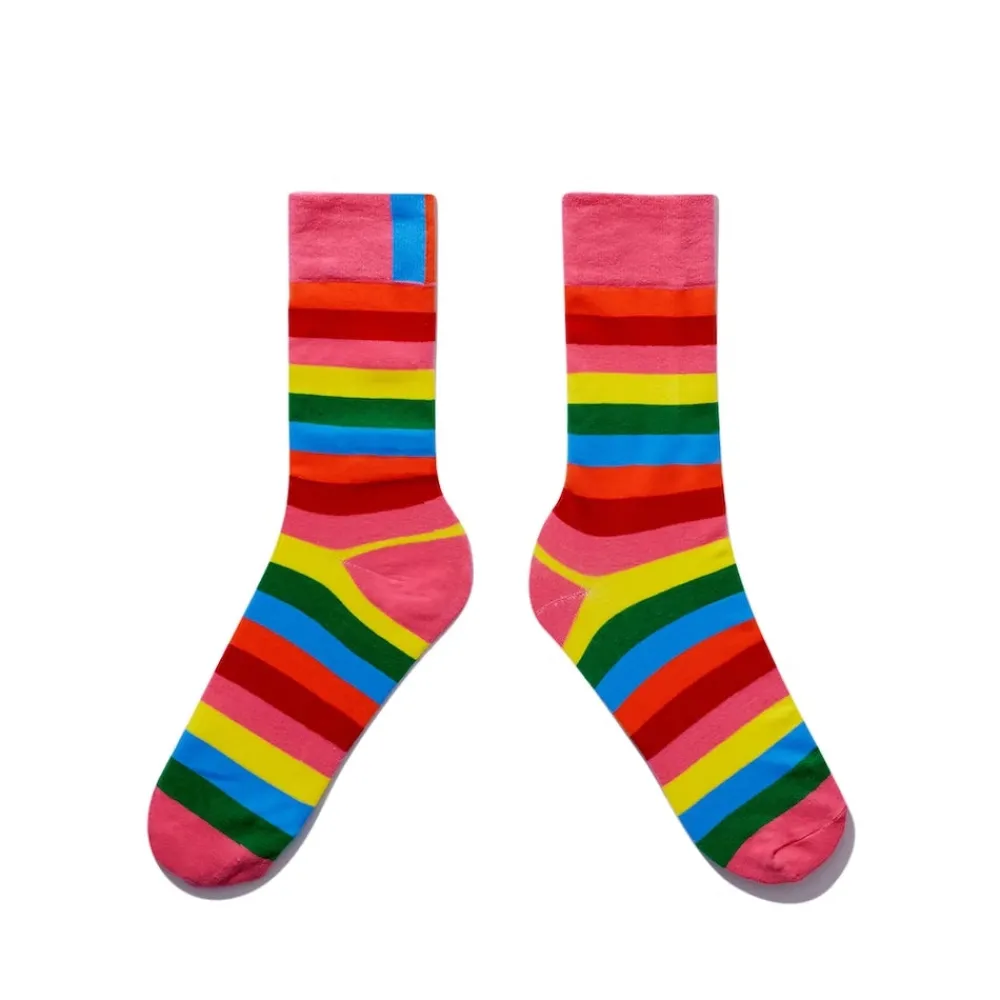 Women Kule - Chaussettes Rainbow Bright - Rose